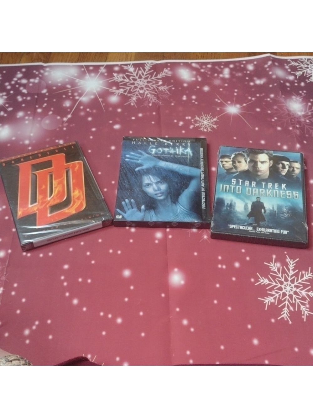 Nwt DVD Lot of 3 DVDs daredevil, gothika, star trek into  darkness